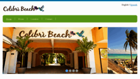What Hotelcolibribeach.com website looked like in 2014 (9 years ago)