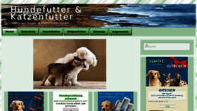 What Hundefutter-katzenfutter.de website looked like in 2014 (10 years ago)