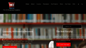 What Hitechkolkata.com website looked like in 2014 (9 years ago)