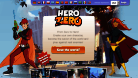 What Herozerogame.de website looked like in 2014 (9 years ago)