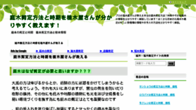 What Hanamizuki-movie.com website looked like in 2014 (9 years ago)
