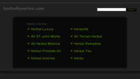 What Herballuxuries.com website looked like in 2014 (9 years ago)