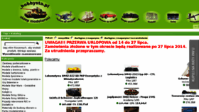 What Hobbysta.pl website looked like in 2014 (9 years ago)