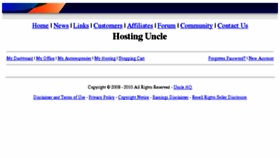 What Hostinguncle.com website looked like in 2014 (9 years ago)