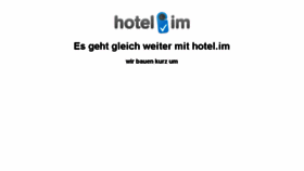 What Hotel.im website looked like in 2014 (9 years ago)