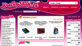 What Hrackyshop.sk website looked like in 2014 (9 years ago)