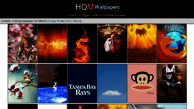 What Hqmwallpapers.com website looked like in 2014 (9 years ago)