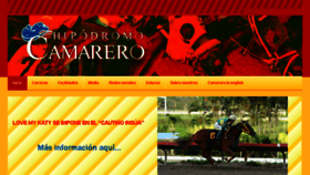 What Hipodromo-camarero.info website looked like in 2014 (9 years ago)