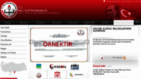What Hataymem.meb.k12.tr website looked like in 2014 (9 years ago)