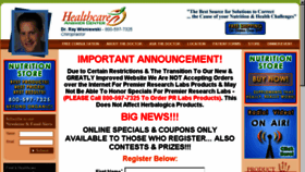 What Healthcareanswercenter.com website looked like in 2014 (9 years ago)