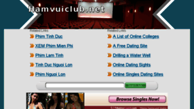 What Hamvuiclub.net website looked like in 2014 (9 years ago)