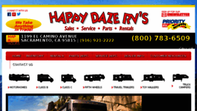 What Happydazerv.com website looked like in 2014 (9 years ago)
