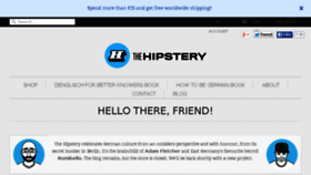 What Hipstery.com website looked like in 2014 (9 years ago)