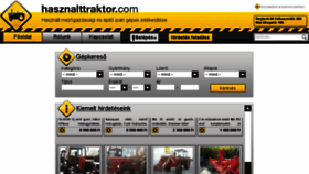 What Hasznalttraktor.com website looked like in 2014 (9 years ago)