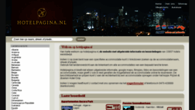 What Hotelpagina.nl website looked like in 2014 (9 years ago)