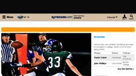 What Highschoolsports.syracuse.com website looked like in 2014 (9 years ago)