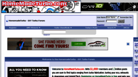 What Homemadeturbo.com website looked like in 2014 (9 years ago)