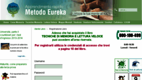 What Hceureka.it website looked like in 2014 (9 years ago)