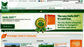 What Haifachem.com website looked like in 2014 (9 years ago)