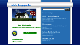 What Hotels-belgique.be website looked like in 2014 (9 years ago)