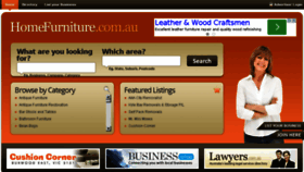 What Homefurniture.com.au website looked like in 2014 (9 years ago)