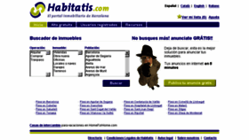 What Habitatis.com website looked like in 2014 (9 years ago)