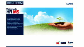 What Hrms.drb-hicom.com website looked like in 2014 (9 years ago)