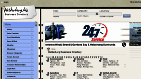 What Helderberg.biz website looked like in 2014 (9 years ago)
