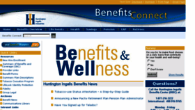 What Hiibenefits.com website looked like in 2014 (9 years ago)