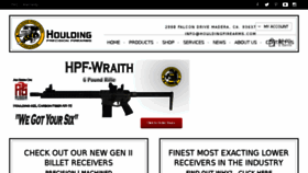 What Houldingfirearms.com website looked like in 2014 (9 years ago)