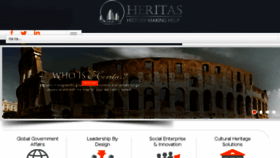 What Heritasgroup.com website looked like in 2014 (9 years ago)