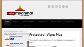 What Hellomyanmartours.com website looked like in 2014 (9 years ago)