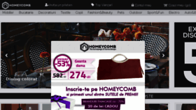 What Homeycomb.ro website looked like in 2015 (9 years ago)