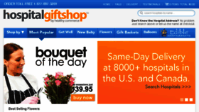 What Hospitalgiftshop.com website looked like in 2015 (9 years ago)