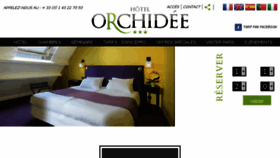 What Hotelorchidee.com website looked like in 2015 (9 years ago)