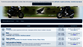 What Hoonda.pl website looked like in 2015 (9 years ago)