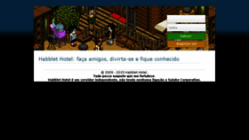 What Habblet.net website looked like in 2015 (11 years ago)