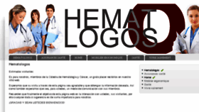 What Hematologos.org website looked like in 2015 (9 years ago)