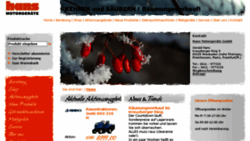 What Hans-gartentechnik.com website looked like in 2015 (9 years ago)