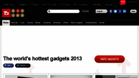 What Hot100.t3.com website looked like in 2015 (9 years ago)