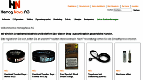 What Hemagnova.ch website looked like in 2015 (9 years ago)