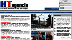 What Htagencia.mx website looked like in 2015 (9 years ago)