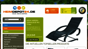 What Heimdepot24.de website looked like in 2015 (9 years ago)