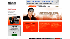 What Hispanicyearbook.com website looked like in 2015 (9 years ago)