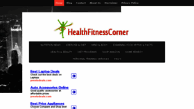 What Healthfitnesscorner.com website looked like in 2015 (9 years ago)