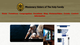 What Holyfamilysisters.us website looked like in 2015 (9 years ago)
