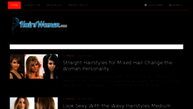 What Hairswomen.com website looked like in 2015 (9 years ago)