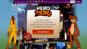 What Herozerogame.de website looked like in 2015 (9 years ago)