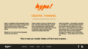 What Hype.co.uk website looked like in 2015 (9 years ago)