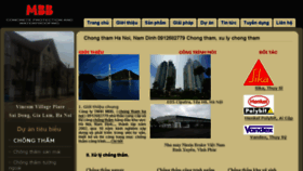 What Hanoichongtham.com website looked like in 2015 (9 years ago)